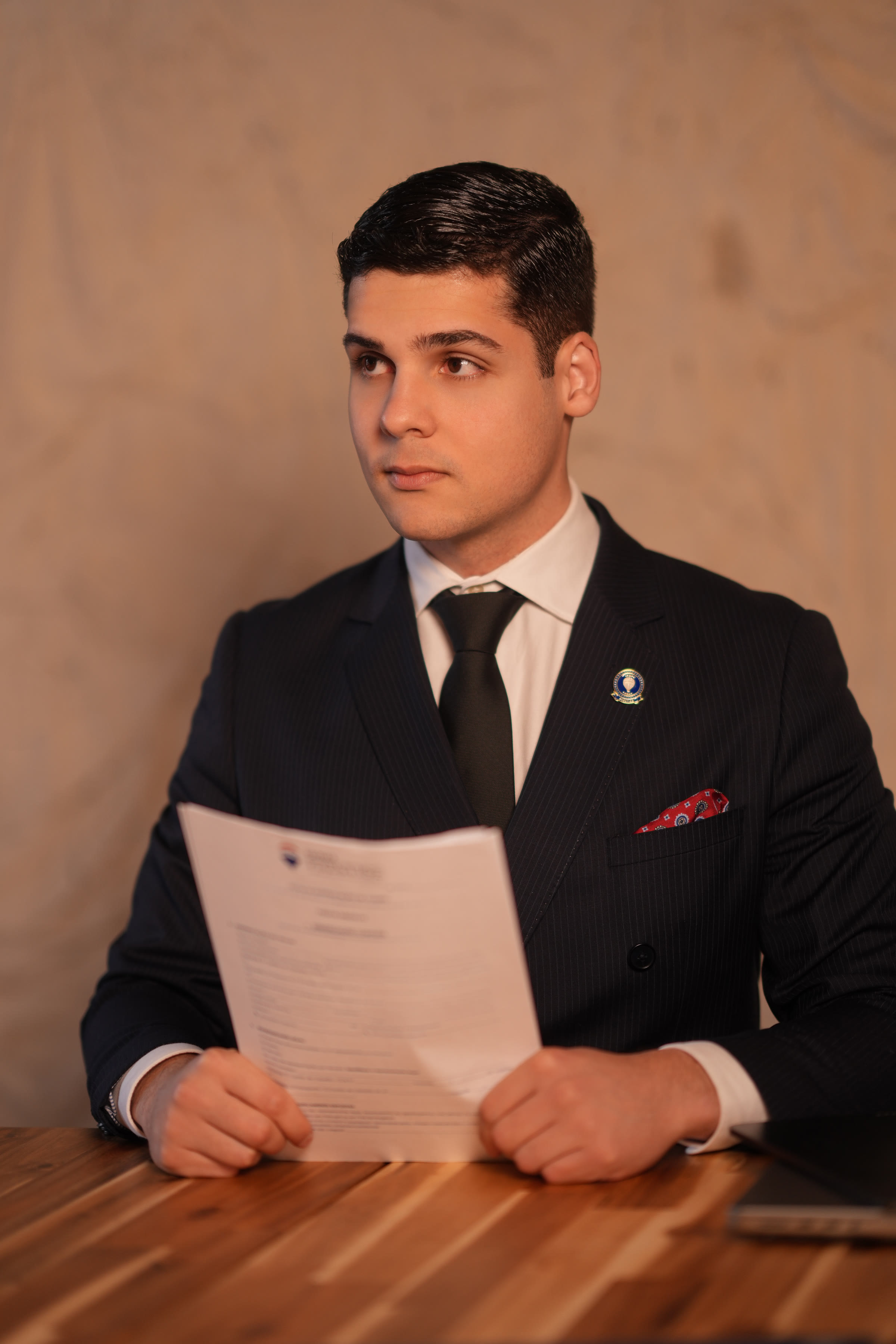 Felipe Dantas no escritório